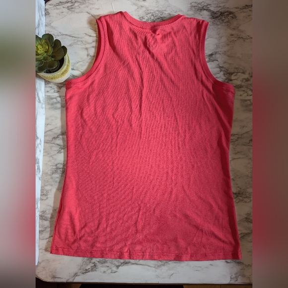 Women's Nike Dri Fit Tank Top size Large Pink - Picture 3 of 7